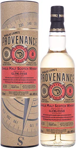 Douglas Laing PROVENANCE Glenlossie 8 Years Old Single Cask Malt 2011 46% Vol. 0,7l in Geschenkbox von Douglas Laing & Co.