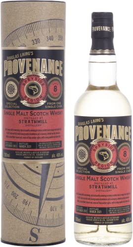 Douglas Laing PROVENANCE Strathmill 8 Years Old Single Cask Malt 2012 46% Vol. 0,7l in Geschenkbox von Douglas Laing & Co.