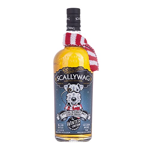 Douglas Laing & Co. SCALLYWAG Speyside Blended Malt Scotch Whisky Winter Edition 52,6% Volume 0,7l mit Schal Whisky von Douglas Laing & Co.