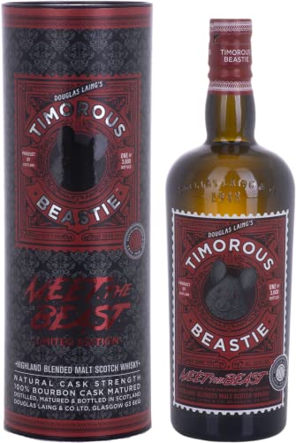 Douglas Laing & Co. TIMOROUS BEASTIE Meet the Beast Highland Blended Malt Limited Edition 54,9% in Geschenkbox Whisky (1 x 0.7 l) von Douglas Laing & Co.