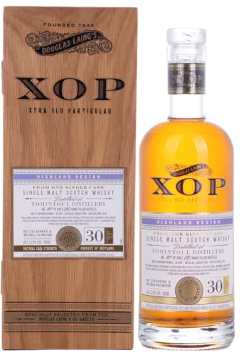Douglas Laing & Co. XOP Tomintoul 30 Years Old Single Cask Malt 1989 52,8% Volume 0,7l in Holzkiste Whisky von Douglas Laing & Co.