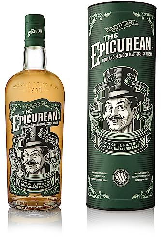 The Epicurean Douglas Laing Lowland Blended Malt Scotch Whisky mit Geschenkverpackung (1 x 0.7 l) von Douglas Laing & Co.