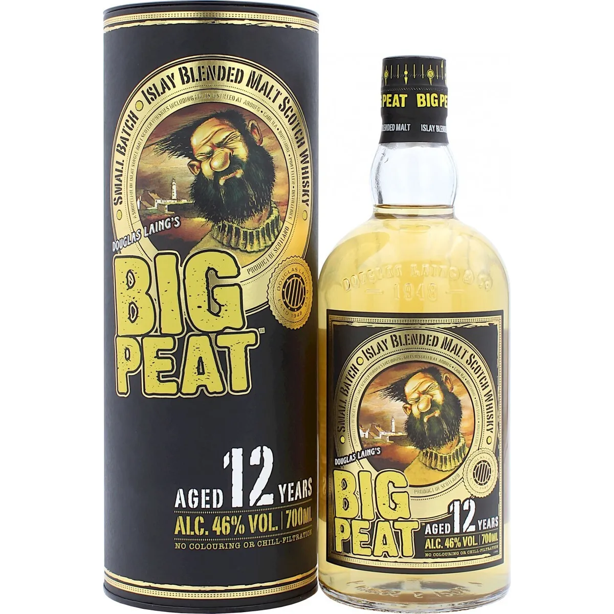 Big Peat 12 Jahre 46% vol. 0,7l Big Peat 12 Jahre 46% vol. 0,7l von Douglas Laing