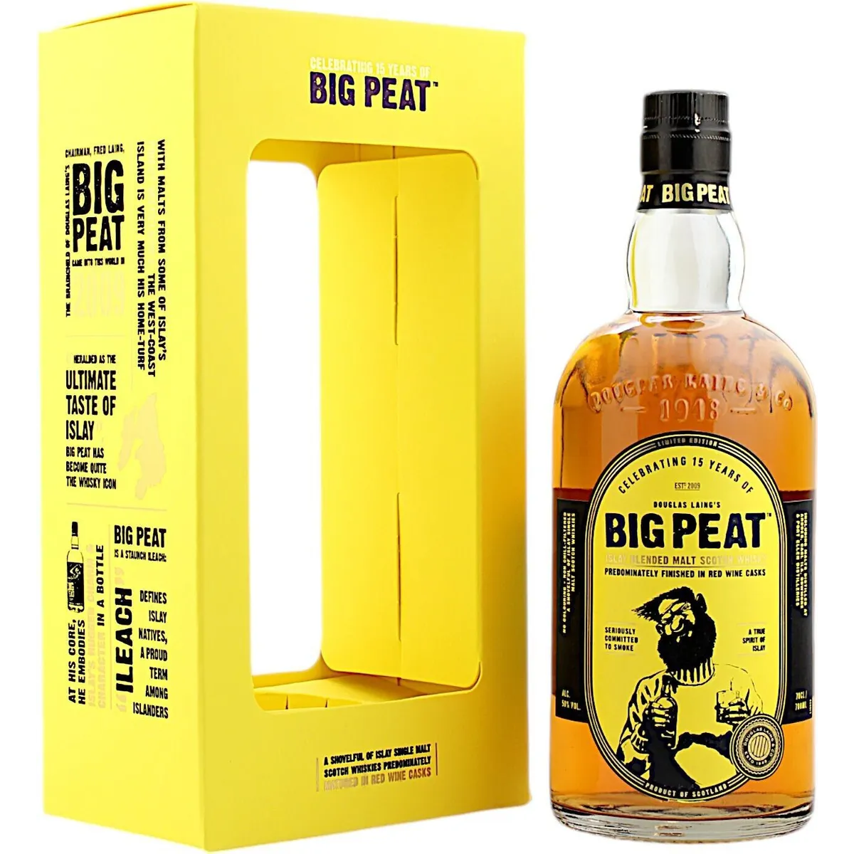 Big Peat - 15th Anniversary Edition 50% vol. 0,7l Big Peat - 15th Anniversary Edition 50% vol. 0,7l von Douglas Laing