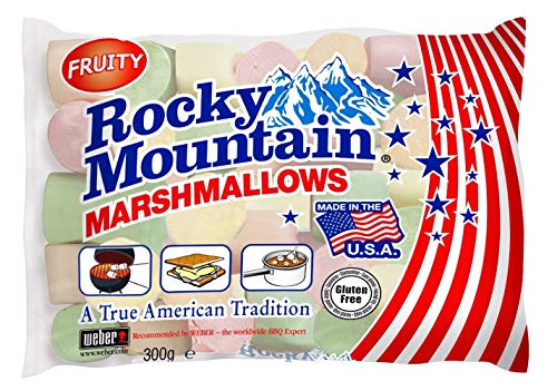 Rocky Mountain Marshmallows Fruity 300g Tüte (GLUTENFREIER US-Schaumzucker) von Doumak Inc.
