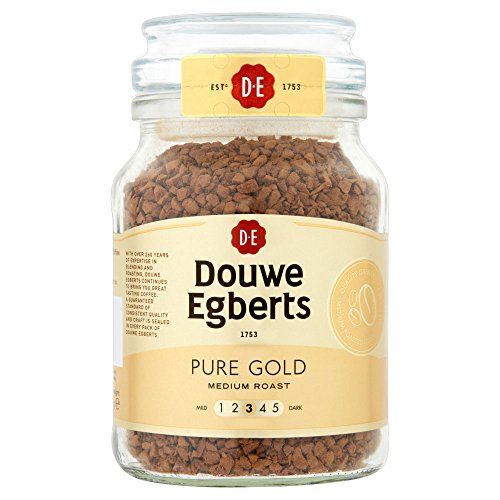 Douwe Egberts Pure Gold Medium Roast Instant Coffee, 95 g von Douwe Egberts