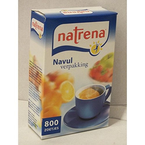Natrena Süßstoff Nachfüllverpackung für Süßstoffspender, 800 Stck. (Natreen Tafel dispenser Recharge) von Douwe Egberts