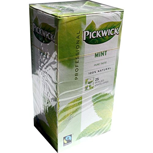 Pickwick Professional Teebeutel Mint 25 Beutel á 1,5g Vakuumverpackt (Pfefferminztee) von Douwe Egberts