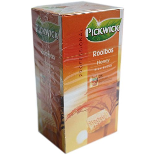 Pickwick Professional Teebeutel Rooibos Honey 25 Beutel á 1,5g Vakuumverpackt (Rooibostee mit Honig) von Douwe Egberts