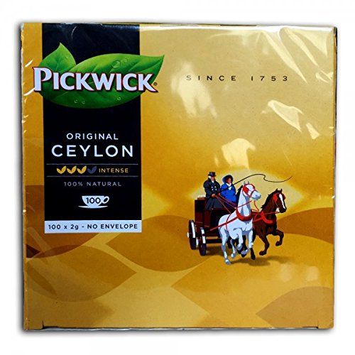 Pickwick Teebeutel Ceylon 100 Beutel á 2g unverpackte Teebeutel Vorteilspackung von Douwe Egberts