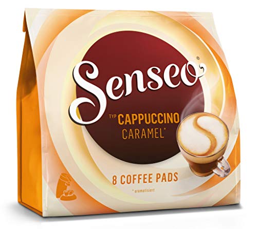 Senseo Kaffeepad Cappuccino Caramel (8 Pads, Beutel) von Douwe Egberts