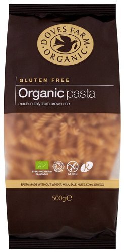 Doves Farm | Organic Brown Rice Fusilli | 5 x 500g von Dove