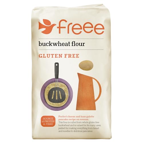 Buchweizenmehl, glutenfrei, Taubenfarm, 1 kg Buchweizenmehl, glutenfrei, Taubenfarm, 1 kg von Doves Farm