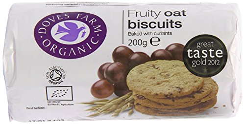 Doves Farm Biscotti Fruttato Avena Organici (200g) 2 Stück von Doves Farm