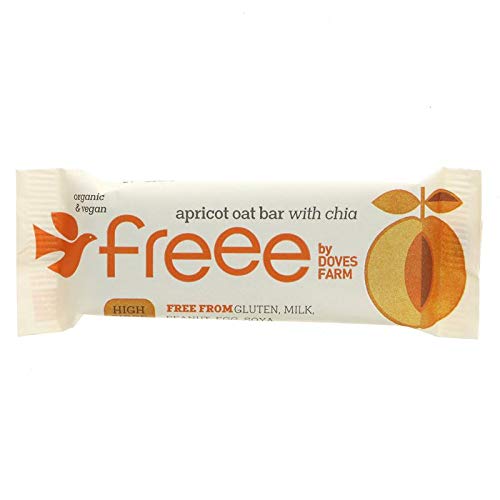 Doves Farm Gf Aprikose & Chia Organischen Flapjacks 4 X 35G - (Packung mit 2) von Doves Farm