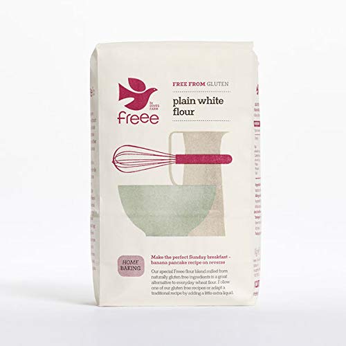 Doves Farm | Gluten Free Plain White Flour | 4 x 1kg von Doves Farm