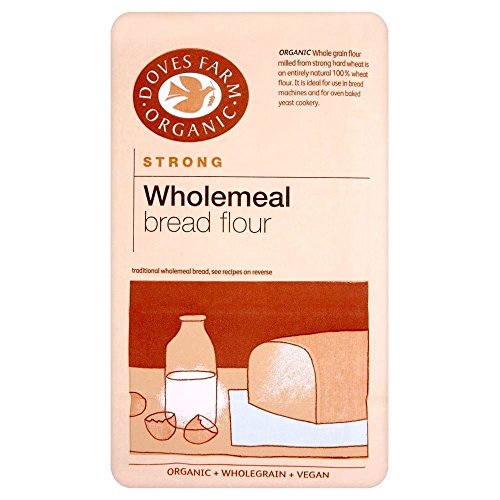 Doves Farm Organic Strong Vollkornbrot Mehl (1,5 kg) - Packung mit 2 von Doves Farm