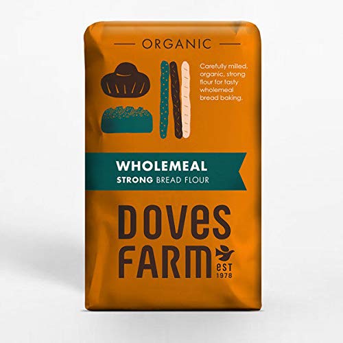 Organic 100% Strong Wholemeal Bread Flour - 1.5kg von Doves Farm