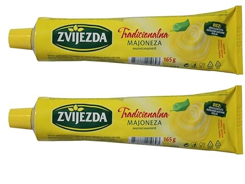 2er Pack Zvijezda Tradicionalna majoneza Mayonnais 2x 165g von Dovgan