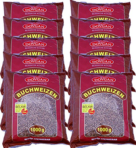 Dovgan Buchweizen Sparpaket - 10er Paket - (10 x 1kg) von Dovgan