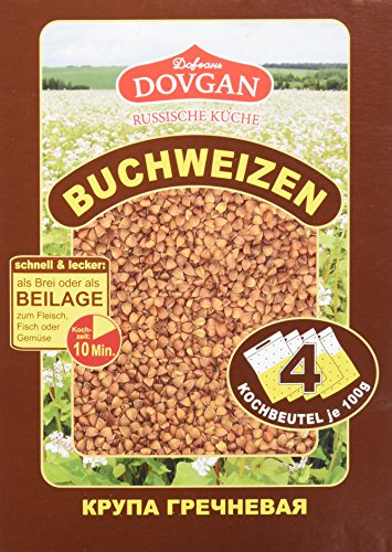 Dovgan Buchweizen im Kochbeutel, 5er Pack ( 5 x 400 g ) von Dovgan