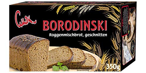 Dovgan Roggenmischbrot "Borodinski" geschnitten, 8er Pack (8 x 350 g) von Dovgan
