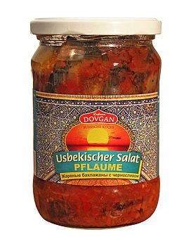 Usbekischer Salat, gebratene Auberginen mit Pflaumen, 530 g Usbekischer Salat, gebratene Auberginen mit Pflaumen, 530 g von Dovgan
