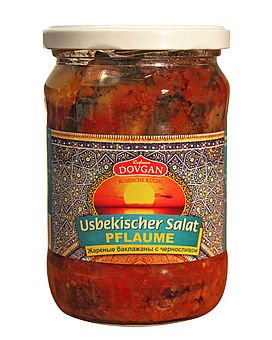 Usbekischer Salat, gebratene Auberginen mit Pflaumen, 530 g von Dovgan