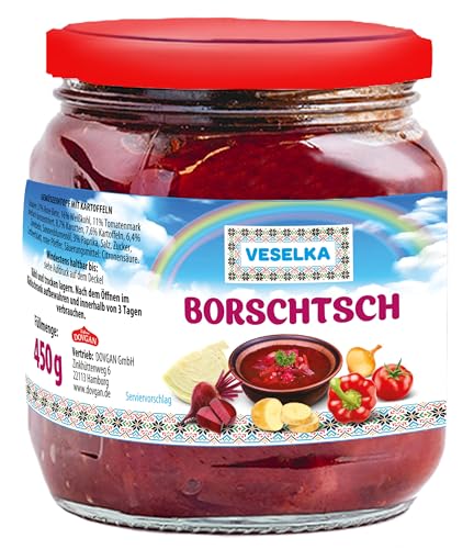 VESELKA Borschtsch 450 g von Dovgan