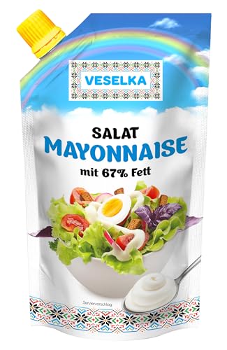 VESELKA Salatmayonnaise 67% Fett 315 ml von Dovgan