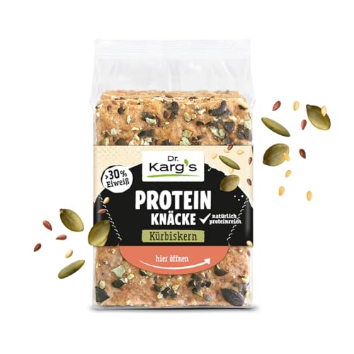 Dr. Kargs Protein Knäcke Kürbiskern knusperdünne Scheiben 150g Dr. Kargs Protein Knäcke Kürbiskern knusperdünne Scheiben 150g von Dr Karg
