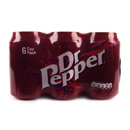 Dr Pepper 6x 330ml Multipack - kohlensäurehaltiges, fruchtaromatisiertes Erfrischungsgetränk von Dr Pepper