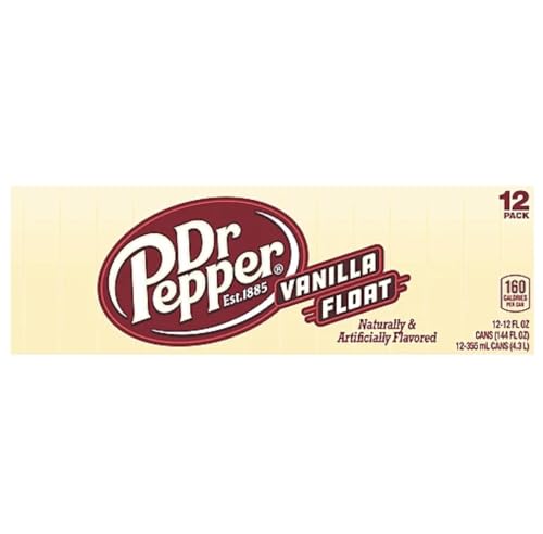 Dr Pepper Vanilla Float 12oz (355mL) - 12pack von Dr Pepper