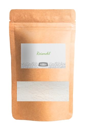 Dr. Akyol Reismehl 800g | Premium Reis | Glutenfrei | Vegan | Ballaststoffreich | Brotbackmischung | Glutenfreies Mehl | Glutenfreie Lebensmittel | Mehl | Rice von Dr. Akyol