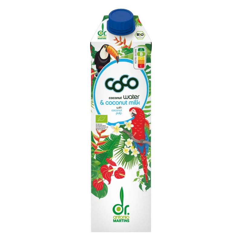 Bio Coco Water & Milk von Dr. Antonio Martins