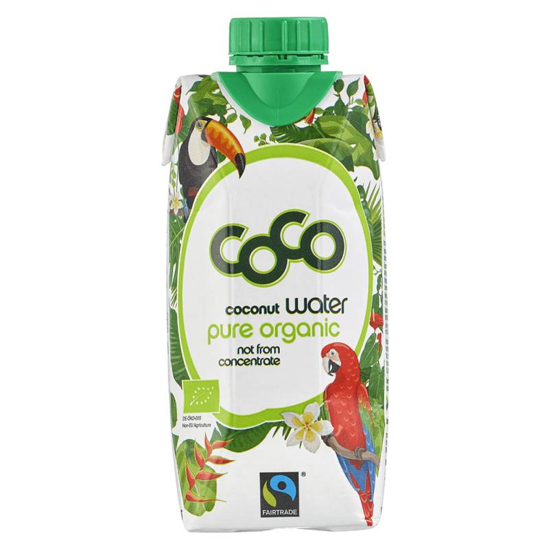 Bio Coconut Water Pur, 330ml von Dr. Antonio Martins