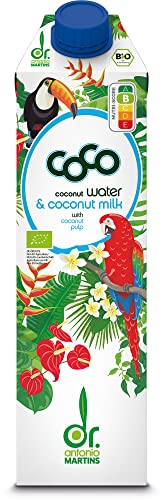 Coconut water & coconut milk 1L 18 x 1000 ml Coconut water & coconut milk 1L 18 x 1000 ml von Dr. Antonio Martins