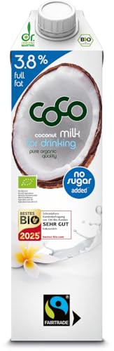 Dr. Antonio Martins Bio Coco Milk for Drinking Pur (2 x 1000 ml) von Dr. Antonio Martins