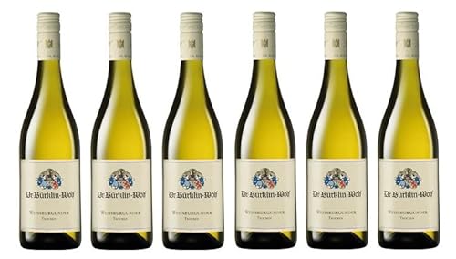 6x 0,75l - Dr. Bürklin-Wolf - Weißburgunder - Qualitätswein Pfalz - Deutschland - Weißwein trocken von Dr. Bürklin-Wolf
