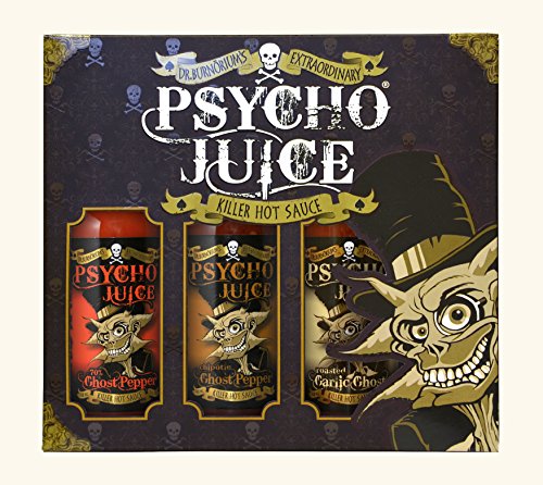 Psycho Juice Geschenkbox – Super Hot 2 von Dr. Burnorium's Psycho Juice