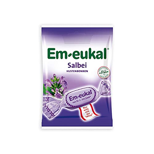 20 Beutel Em-eukal Em-eukal Salbei echt mit der Fahne a 75g Em Eukal Hustenbonbon Euka von Dr. C. Soldan GmbH