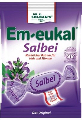 EM EUKAL Bonbons Salbei zuckerhaltig 75 g von Dr. C. Soldan GmbH