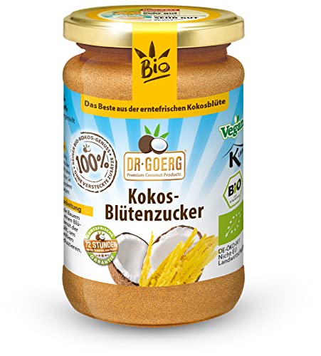 Premium Bio-Kokosblütenzucker 6 x 120 gr von Dr. Goerg