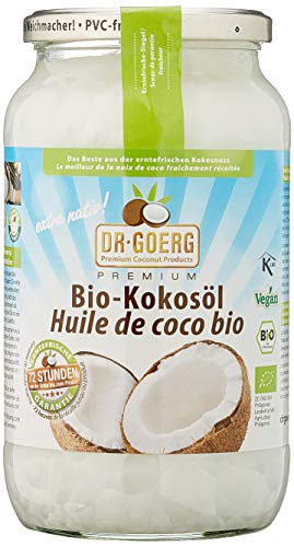 Dr. Goerg Premium Bio-Kokosöl, 2er Pack (2 x 1 l) von Dr. Goerg