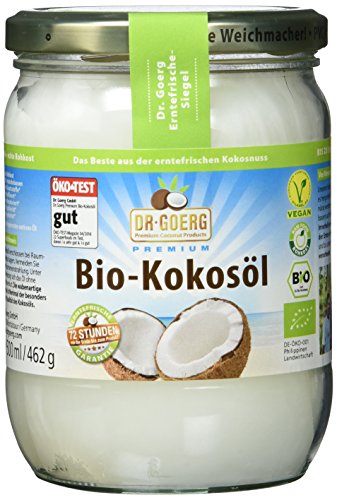 Dr. Goerg Premium Bio-Kokosöl, 6er Pack (6 x 500 ml) von Dr. Goerg