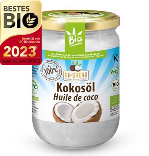 Premium Bio-Kokosöl 2 x 500 ml Premium Bio-Kokosöl 2 x 500 ml von Dr. Goerg