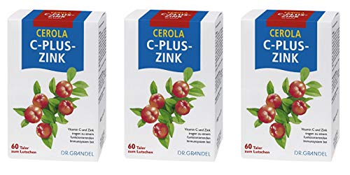 Dr. Grandel CEROLA C+Zink Taler 3 x 60 (180Taler) + 5 Hübner Proben von Dr. Grandel