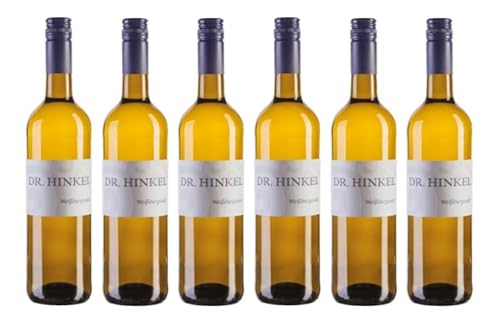 6x 0,75l - 2023er - Dr. Hinkel - Weißburgunder - Qualitätswein Rheinhessen - Deutschland - Weißwein halbtrocken 6x 0,75l - 2023er - Dr. Hinkel - Weißburgunder - Qualitätswein Rheinhessen - Deutschland - Weißwein halbtrocken von Dr. Hinkel