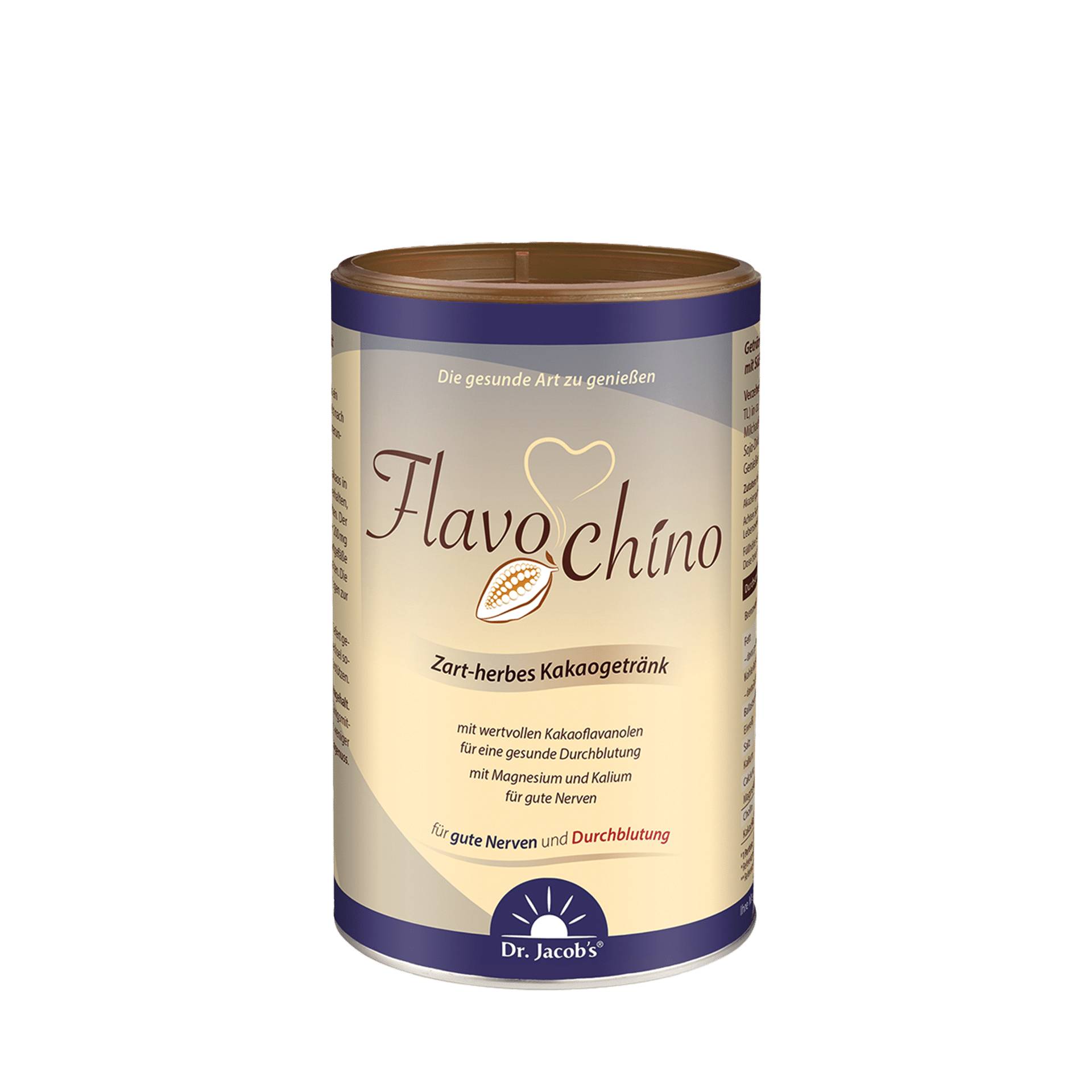 Flavochino 450 g - Mit Kakaoflavanolen für eine gesunde Durchblutung - vegan - Dr. Jacobs Flavochino 450 g - Mit Kakaoflavanolen für eine gesunde Durchblutung - vegan - Dr. Jacobs von Dr. Jacobs