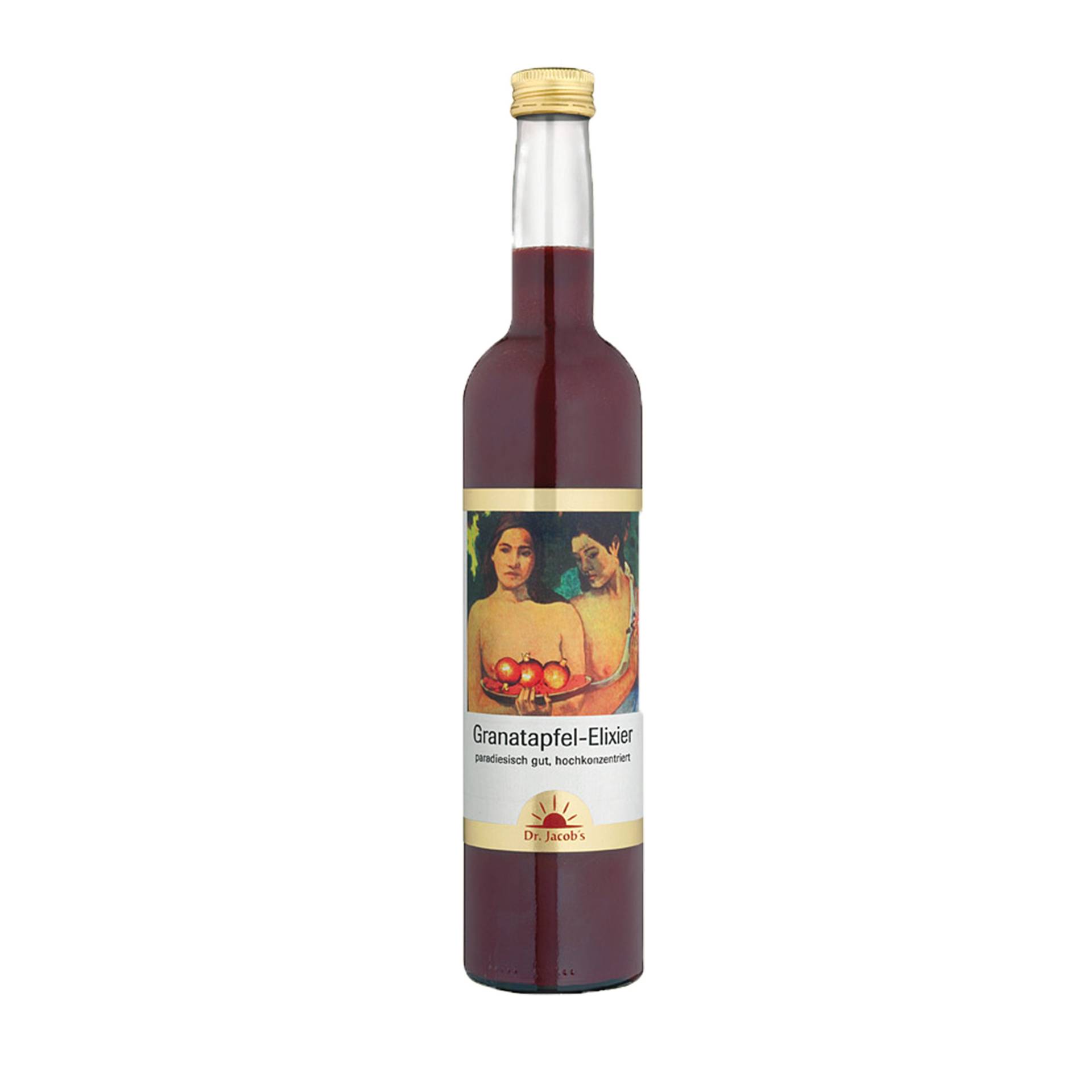 Granatapfel-Elixier 500 ml - Enthält den Saft aus über 50 sonnengereiften Granatäpfeln - vegan - Dr. Jacobs Granatapfel-Elixier 500 ml - Enthält den Saft aus über 50 sonnengereiften Granatäpfeln - vegan - Dr. Jacobs von Dr. Jacobs